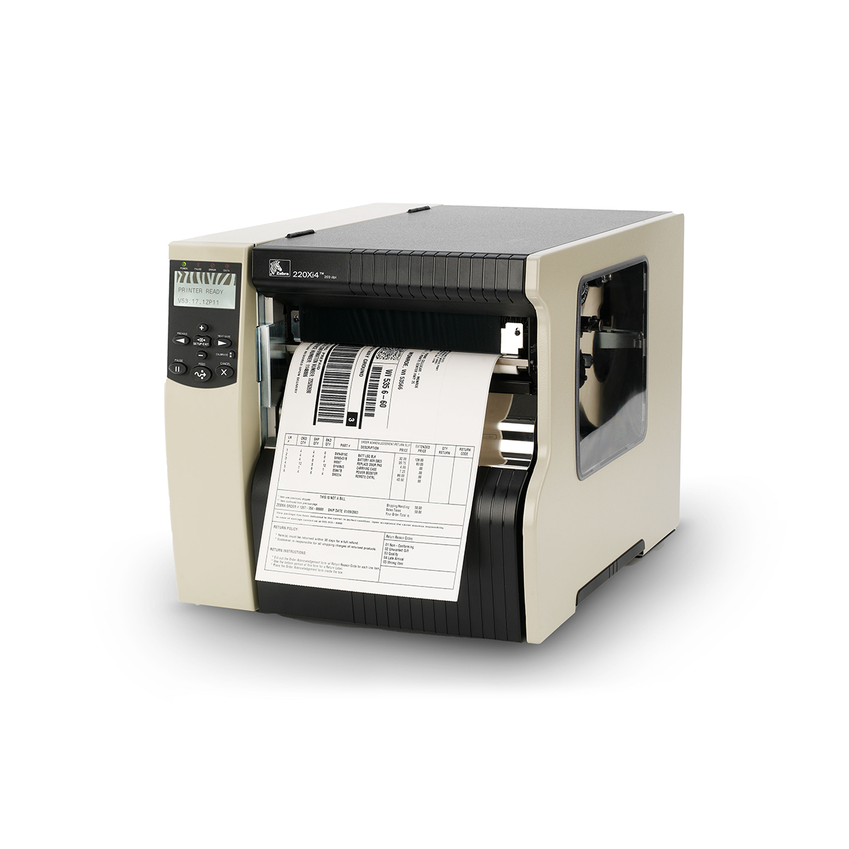 220-80E-00003 Zebra Mod. 220Xi4. Stampante di etichette.